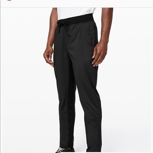Man lululemon pants, dark grey
